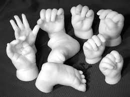 Casting Baby Feet and Hands